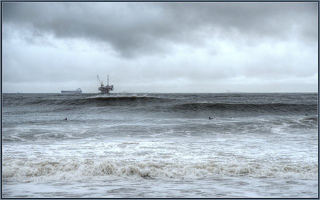 Stormy water